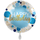 XXL Folienballon Rund Happy Birthday